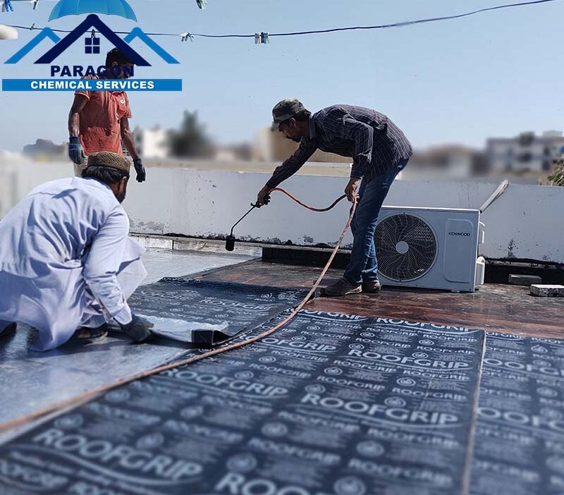 Roof waterproofing company in Karachi by Paragon Chemical Services