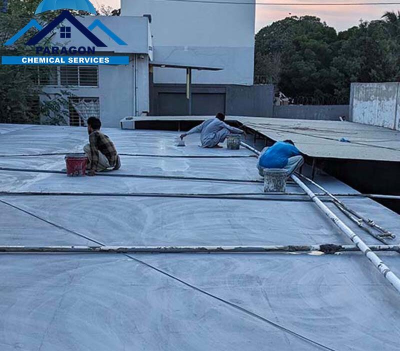 Rooftop roofing company in Karachi by Paragon Chemical Services