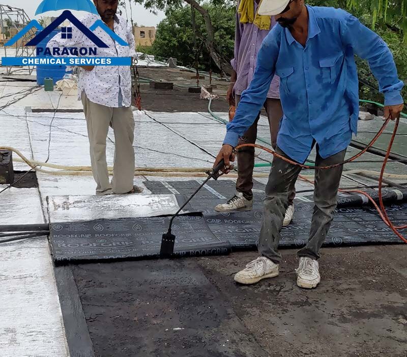 Roof leakage repair services in Karachi by Paragon Chemical Services