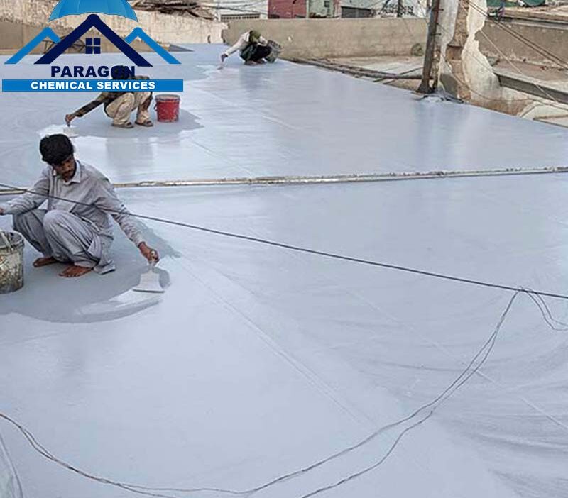 Roof waterproofing treatment in Karachi by Paragon Chemical Services