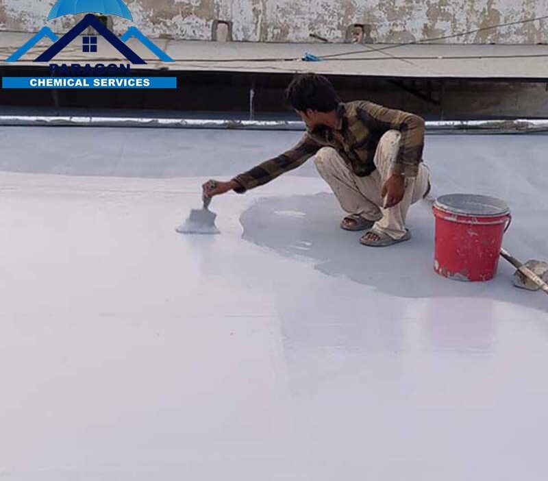 Professional roofing services in Karachi by Paragon Chemical Services