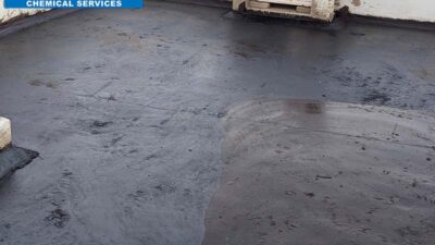 Roof waterproofing chemical used by Paragon Chemical Services